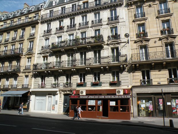  restaurant japonais, rue Gay-Lussac